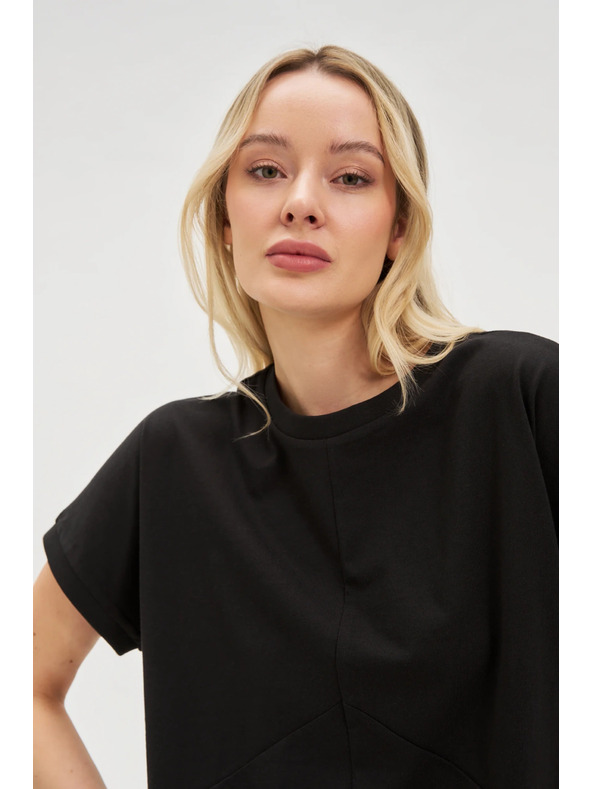 Moodo Crna ženska Moodo majica