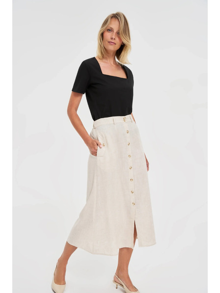 Moodo Crna ženska Moodo majica