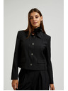 Moodo Crna ženska jakna
