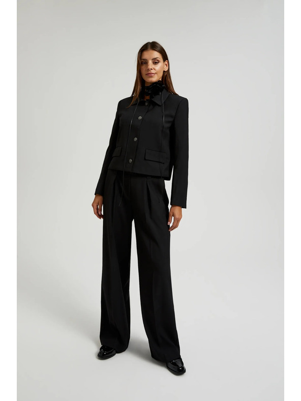 Moodo Crna ženska jakna