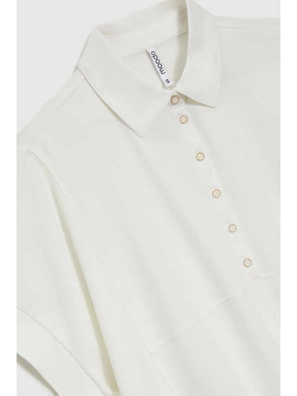 Moodo Bijela ženska bluza