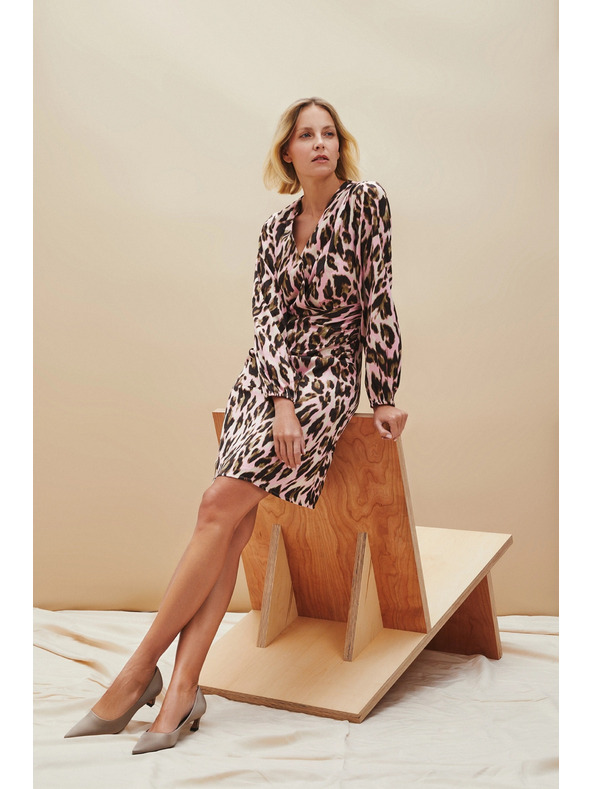 Moodo Ružičaste ženske haljine