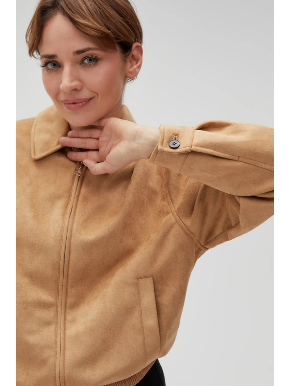 Moodo Bež ženska jakna