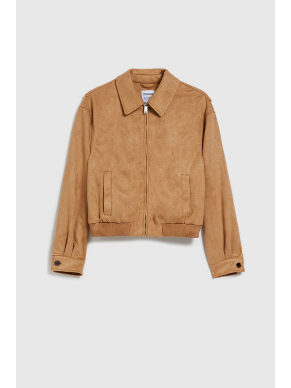 Moodo Bež ženska jakna