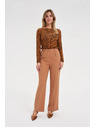 Moodo Ženske hlače Moodo - camel
