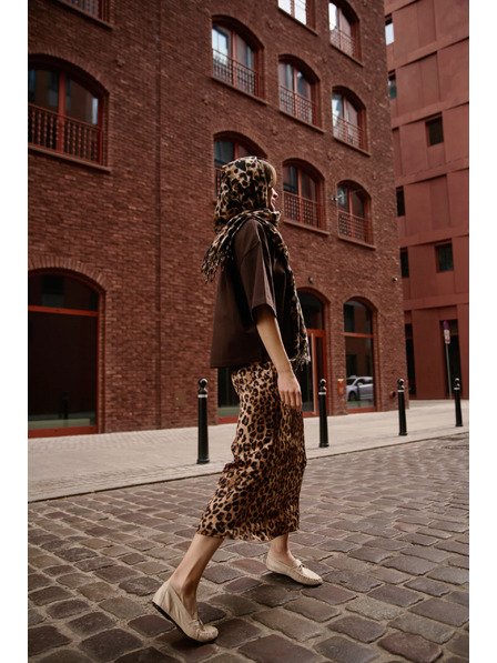 Moodo Žensko leopardsko krilo Moodo – smeđe