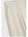 Moodo Bež hlače sa naborima Moodo