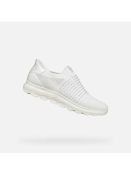 Geox Bijele ženske tenisice Geox Spherica Plus