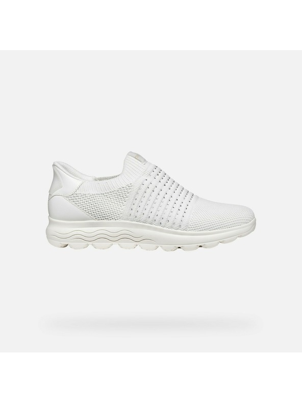 Geox Bijele ženske tenisice Geox Spherica Plus