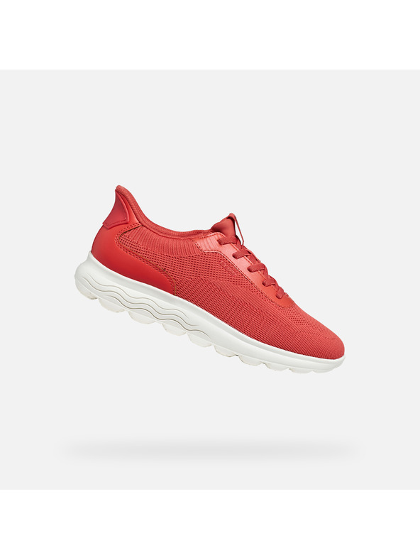 Geox Crvene ženske tenisice Geox Spherica Plus Fast in