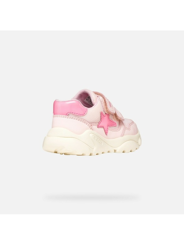 Geox Svjetlosno ružičaste djevojačke tenisice Geox Ciufciuf