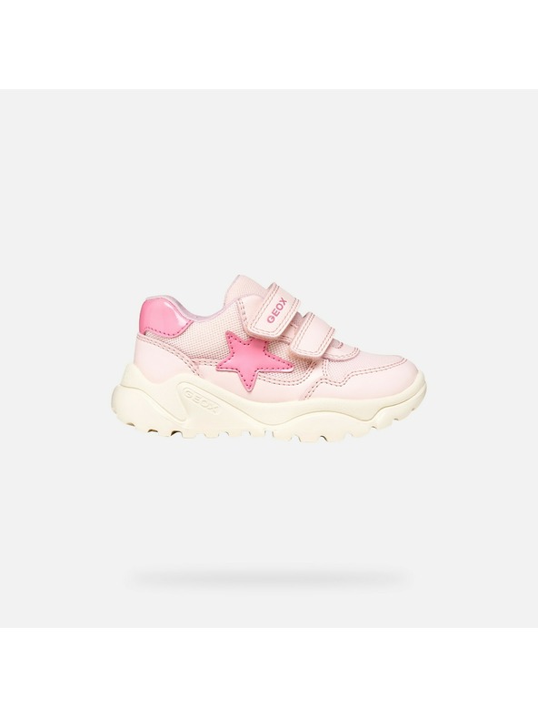 Geox Svjetlosno ružičaste djevojačke tenisice Geox Ciufciuf
