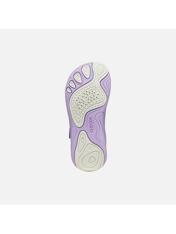 Geox Ljubičaste djevojačke tenisice Geox Foot-run