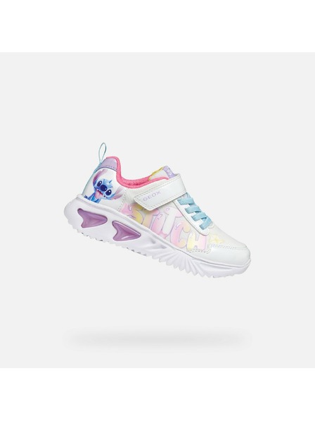 Geox Bijele djevojačke tenisice Geox Assister