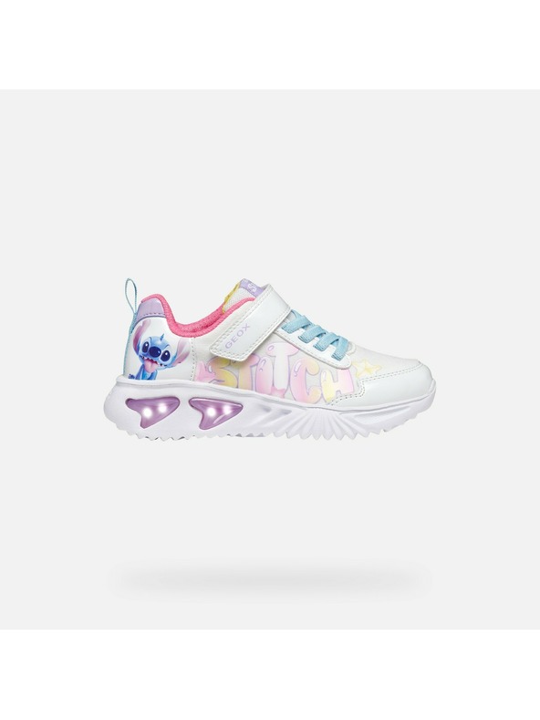 Geox Bijele djevojačke tenisice Geox Assister