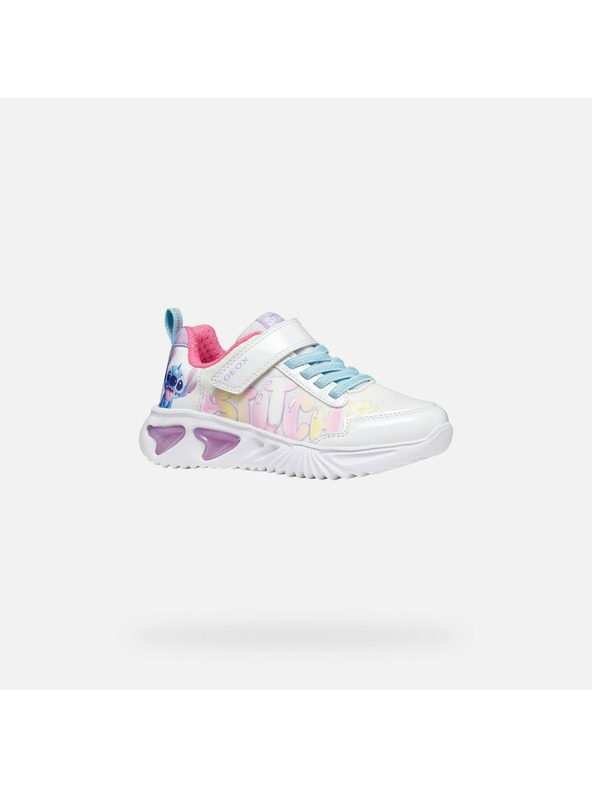 Geox Bijele djevojačke tenisice Geox Assister