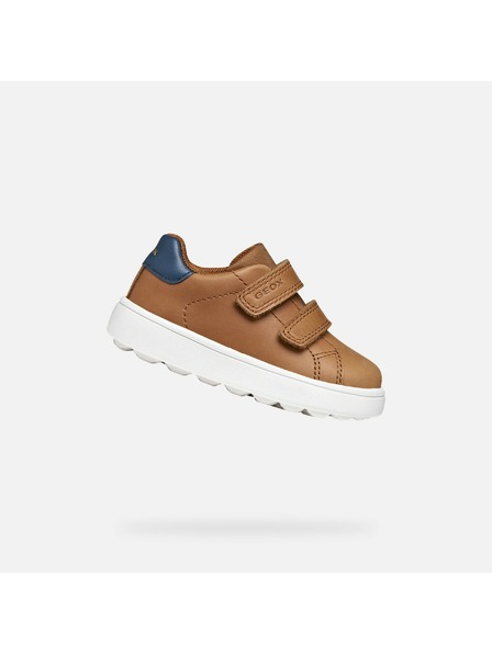 Geox Smeđe dječje tenisice Geox Minicub