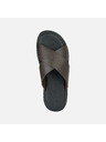 Geox Crne muške papuče Geox Erice