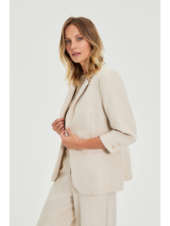 Moodo Sako s 3/4 rukavima bež Moodo