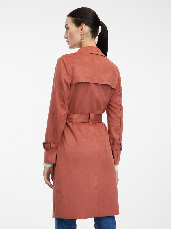 Orsay Ženski baloner od brušene kože boje cigle ORSAY