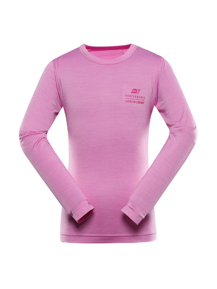 ALPINE PRO Dječja brzosuhnuća majica ALPINE PRO MILDO 2 cyclamen