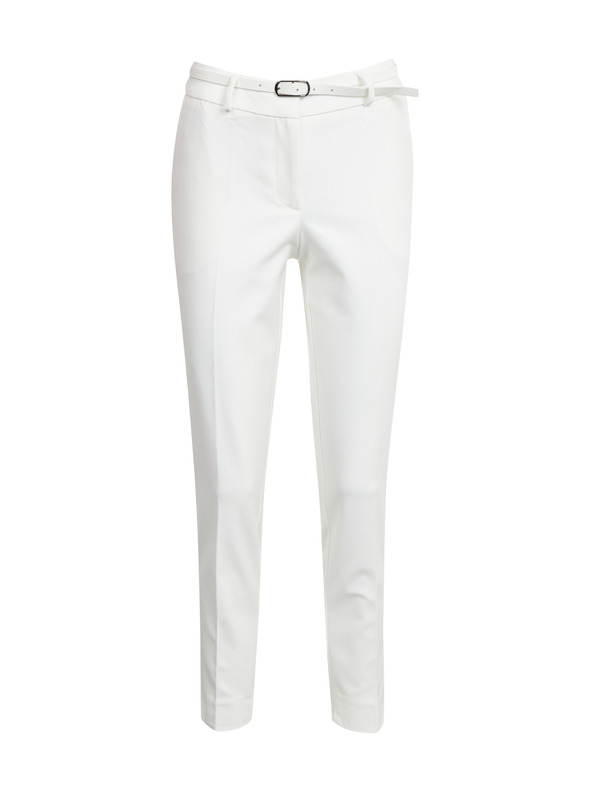 Orsay Bijele ženske skraćene hlače s remenom ORSAY