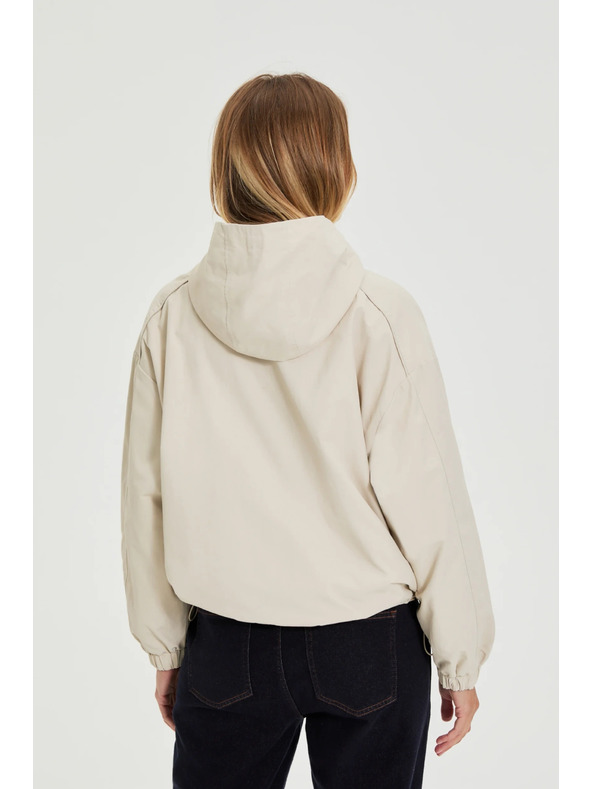 Moodo Jakna s kapuljačom bež Moodo