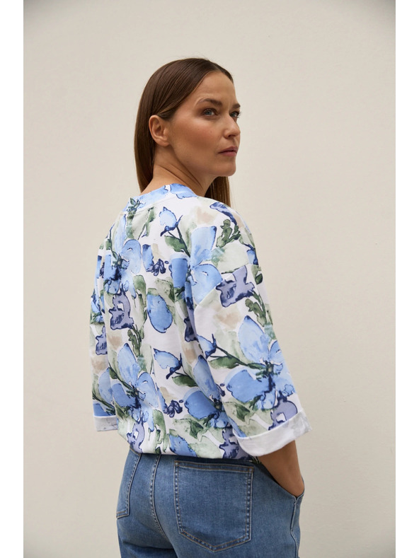 Moodo Trenirka s cvjetovima plava Moodo