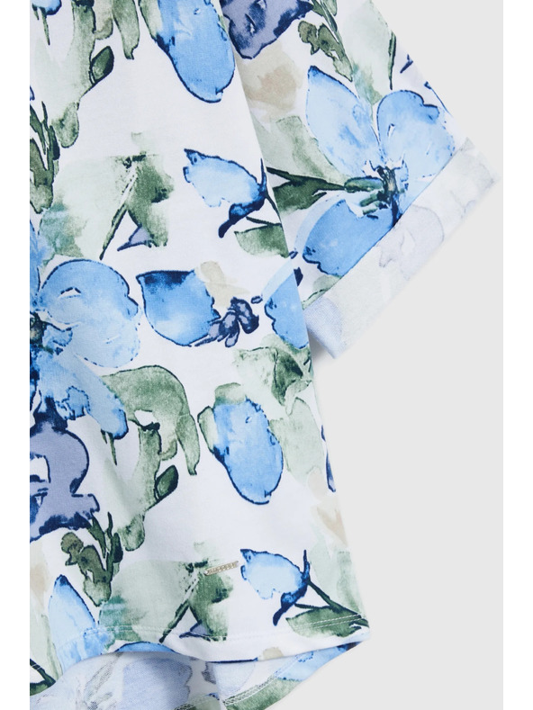 Moodo Trenirka s cvjetovima plava Moodo