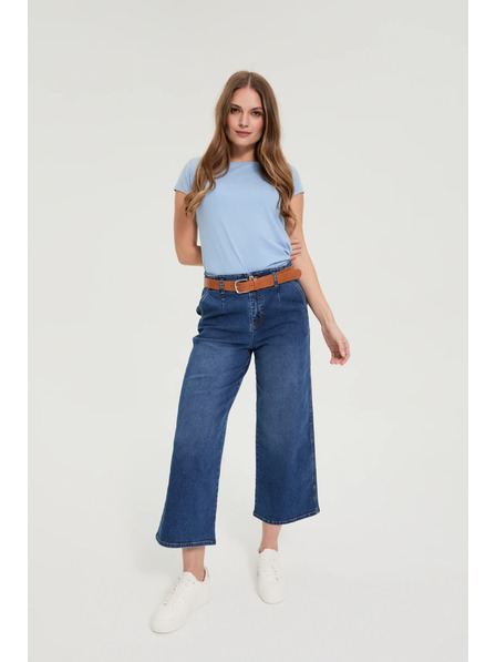 Moodo Pamučna majica plava Moodo