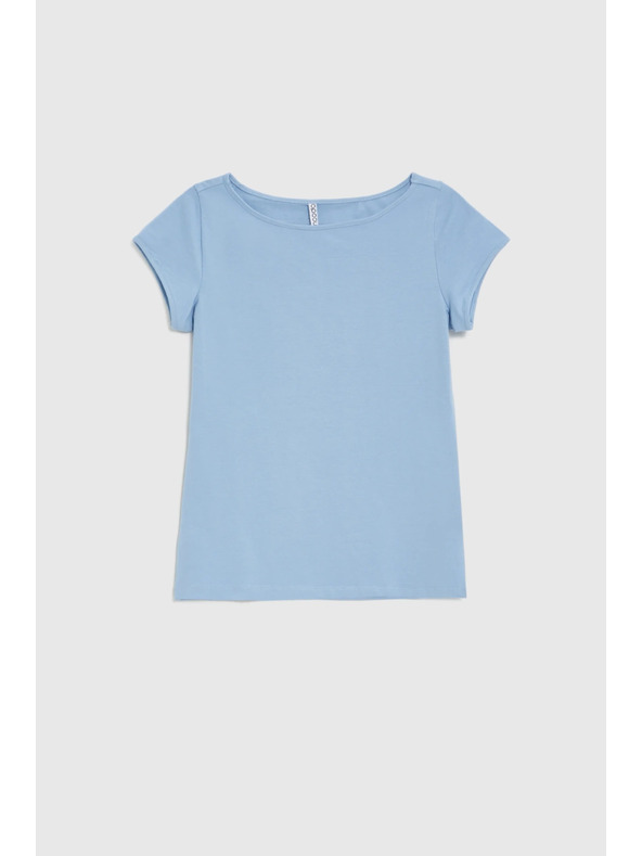 Moodo Pamučna majica plava Moodo