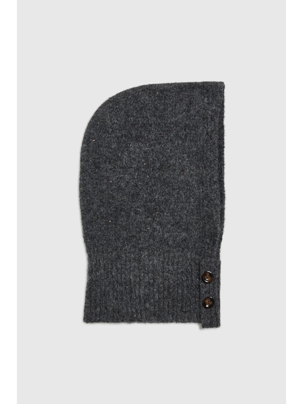 Moodo Pletena kaciga siva Moodo