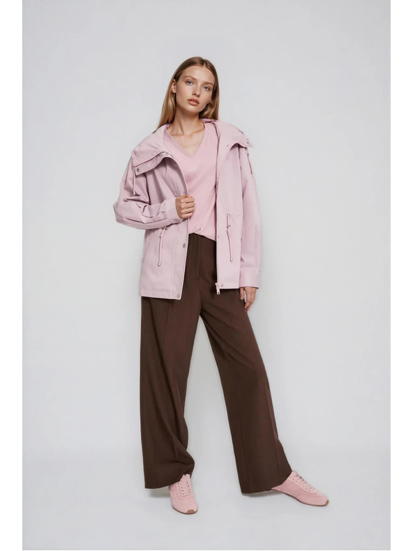Moodo Jakna sa kapuljačom roze Moodo