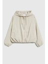 Moodo Tanka jakna sa kapuljačom bež Moodo