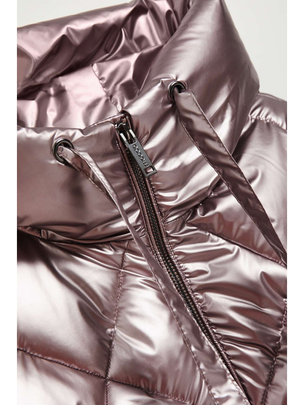 Moodo Metalična prošivana jakna Moodo