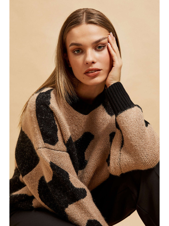 Moodo Uzorana pulover Moodo