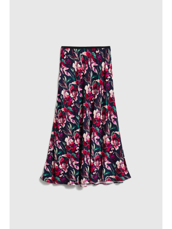 Moodo Suknja sa cvjetovima tamno plava Moodo