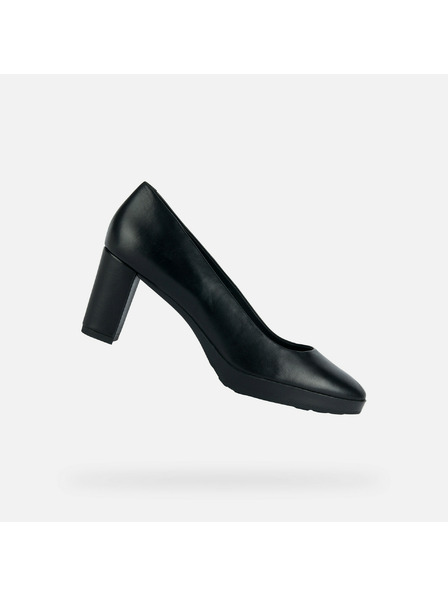 Geox Crne ženske salonke Geox Walk