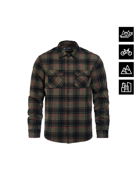 Horsefeathers Vodoodbojni tehnički shirt Dough - tarmac