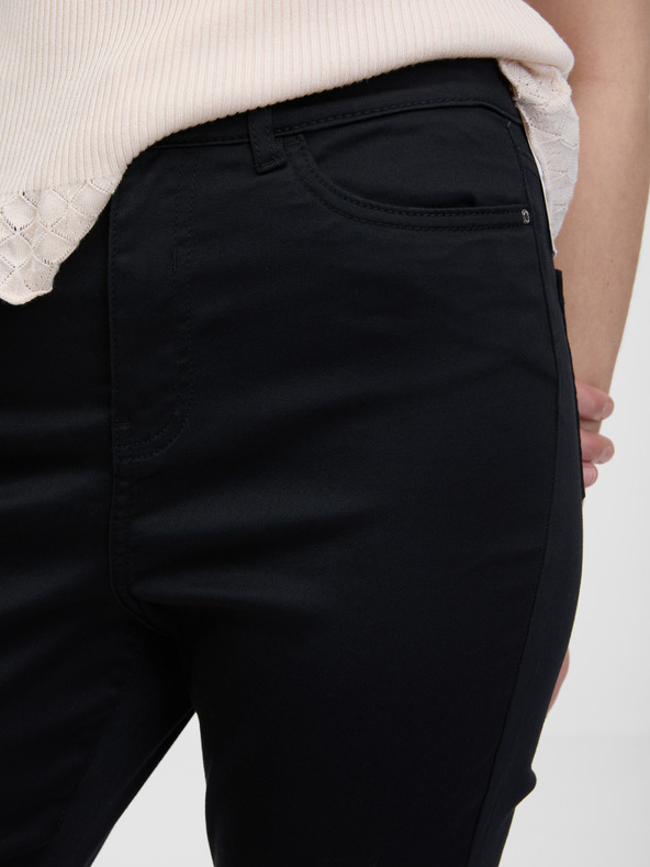 Orsay Crne hlače uskog kroja ORSAY