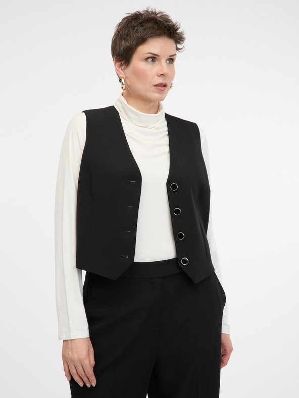 Orsay Crni ženski prsluk ORSAY