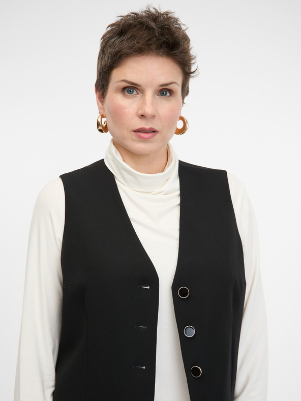 Orsay Crni ženski prsluk ORSAY