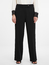 Orsay Crne ženske široke hlače ORSAY