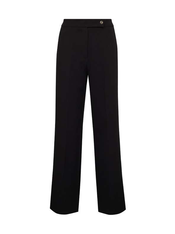 Orsay Crne ženske široke hlače ORSAY