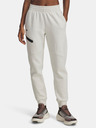 Under Armour Ženski donji dio trenirke Under Armour Unstoppable Flc Jogger-WHT