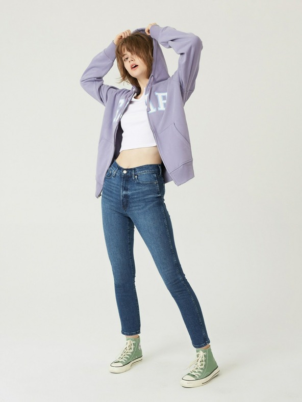 GAP Slim traperice High Rise Vintage Washwell GAP