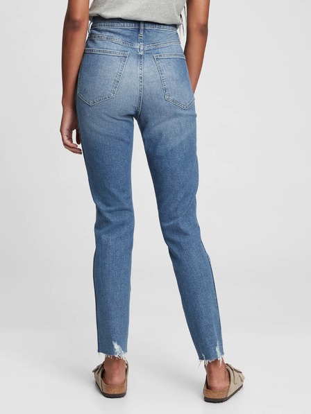 GAP Slim High Rise Destructed Vintage džins GAP