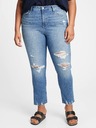 GAP Slim High Rise Destructed Vintage džins GAP