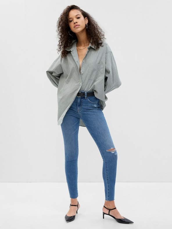 GAP Džíns High Rise Universal Jeggings GAP