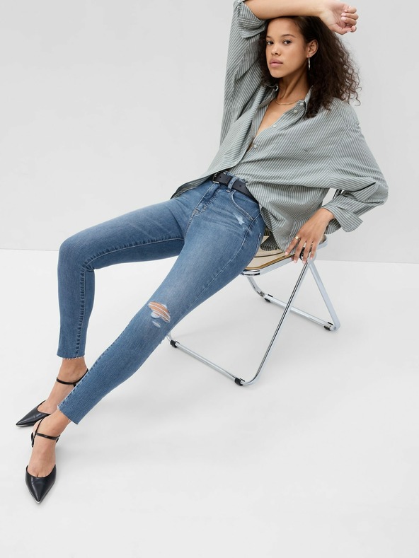 GAP Džíns High Rise Universal Jeggings GAP